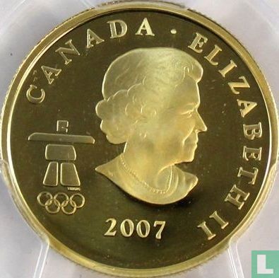 Canada 75 dollars 2007 (PROOF) "2010 Winter Olympics in Vancouver - Athlete's pride" - Image 1