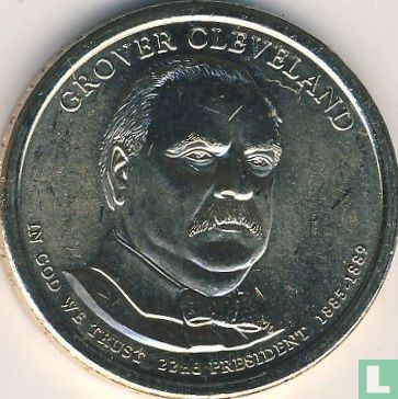 Verenigde Staten 1 dollar 2012 (P) "Grover Cleveland - first term" - Afbeelding 1