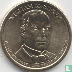 United States 1 dollar 2013 (D) "William McKinley" - Image 1
