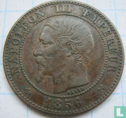 France 2 centimes 1856 (B) - Image 1