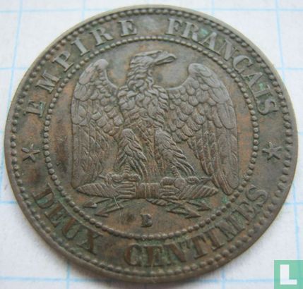 Frankrijk 2 centimes 1856 (B) - Afbeelding 2