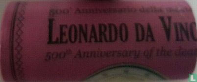 Italië 2 euro 2019 (rol) "500th anniversary of the death of Leonardo da Vinci" - Afbeelding 2