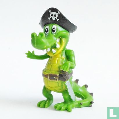 Krokodil als piraat - Afbeelding 1