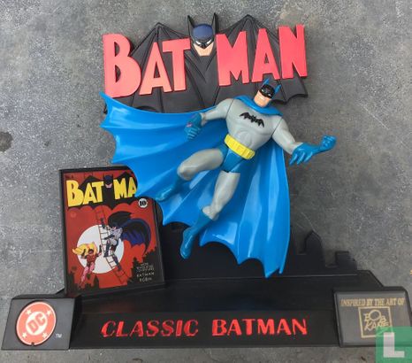 Batman Classic Action Figure Display Kenner 1998 Bob Kane