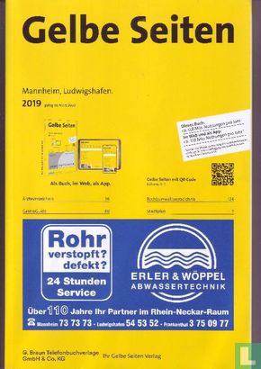 Gelbe Seiten 2019 - Mannheim, Ludwigshafen - Image 1