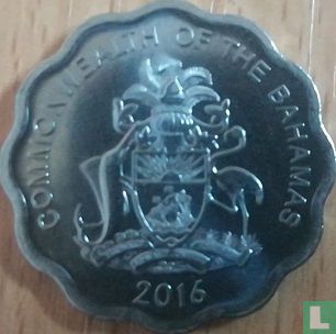 Bahamas 10 cents 2016 - Image 1