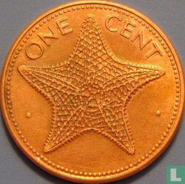 Bahama's 1 cent 1985 (messing) - Afbeelding 2