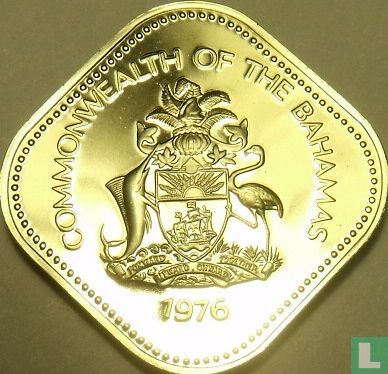 Bahamas 15 cents 1976 (PROOF) - Image 1