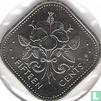 Bahamas 15 cents 1992 - Image 2