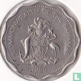 Bahama's 10 cents 1980 - Afbeelding 1