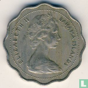 Bahamas 10 cents 1968 - Image 2