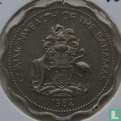 Bahama's 10 cents 1982 - Afbeelding 1