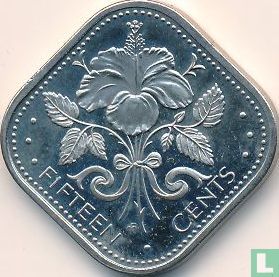 Bahama's 15 cents 1974 - Afbeelding 2