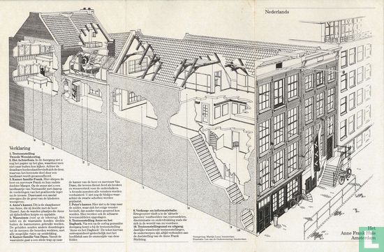 Het Anne Frank Huis Amsterdam - Afbeelding 2
