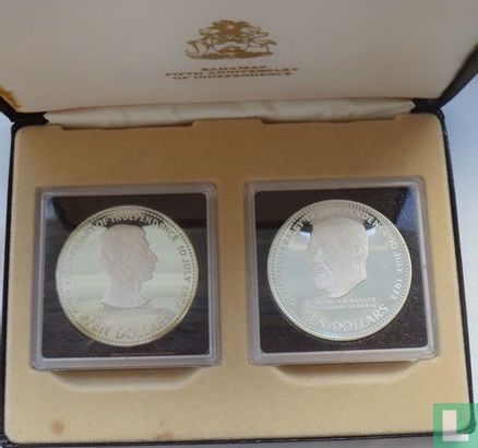 Bahamas combination set 1978 (PROOF) "5th anniversary of independence" - Image 1