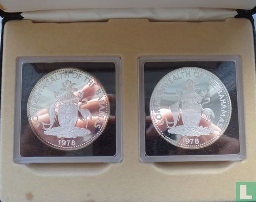 Bahamas combination set 1978 (PROOF) "5th anniversary of independence" - Image 2