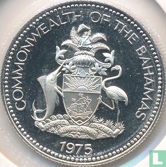 Bahamas 50 cents 1975 (PROOF) - Image 1