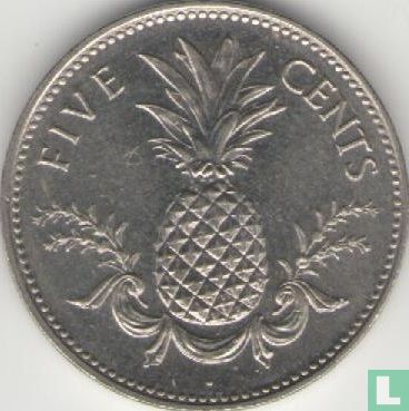 Bahamas 5 cents 2000 - Image 2