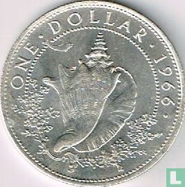 Bahamas 1 dollar 1966 - Image 1