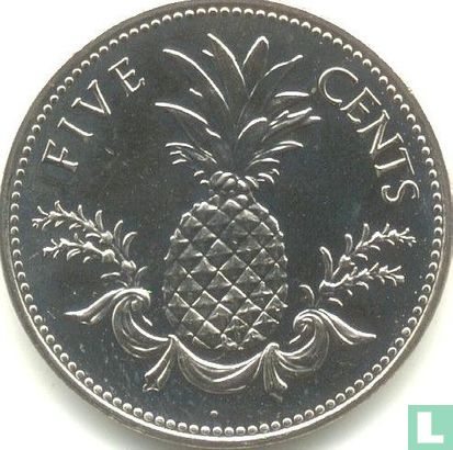 Bahamas 5 cents 2005 - Image 2