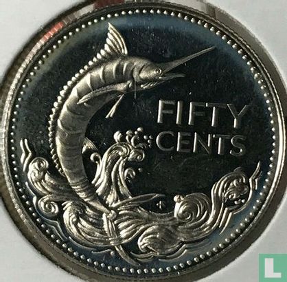 Bahama's 50 cents 1974 - Afbeelding 2