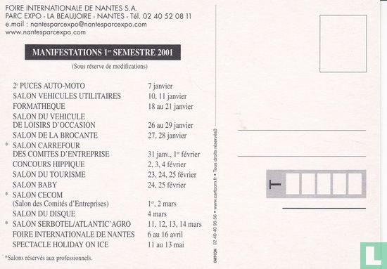 Nantes Parc Expo - La Beaujoire 2001 - Image 2