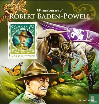 75th birthday Robert Baden-Powell