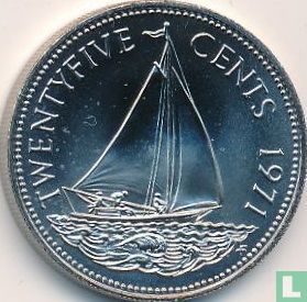 Bahama's 25 cents 1971 - Afbeelding 1