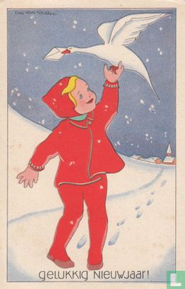 Kinderkaart Gelukkig Nieuwjaar