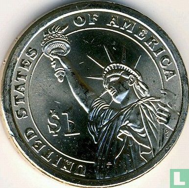 Vereinigte Staaten 1 Dollar 2010 (P) "Franklin Pierce" - Bild 2