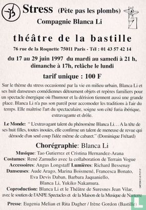 théâtre de la bastille - Compagnie Blanca Li - Image 2
