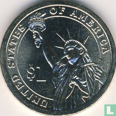 United States 1 dollar 2011 (P) "James Garfield" - Image 2