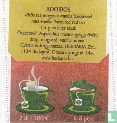 Rooibos Vörös tea mogyoró-vanília - Bild 2