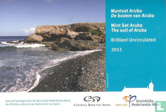 Aruba mint set 2015 "The soil of Aruba" - Image 1