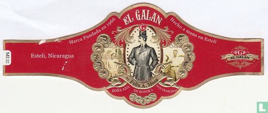 El Galan by Felix Mesa Doña Ana en honor a Don Francisco - Estelí Nicaragua - G El Galan Cigars S.A. - Afbeelding 1