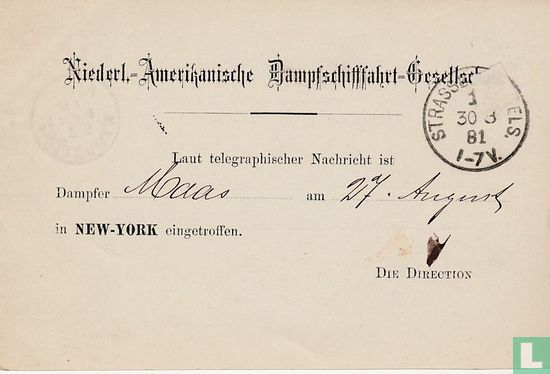 Postkarte König Wilhelm III - Bild 2