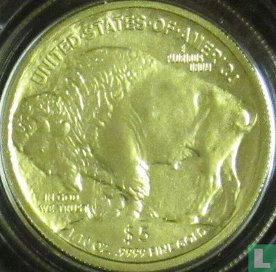 Verenigde Staten 5 dollars 2008 "American Buffalo" - Afbeelding 2
