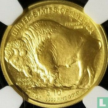 États-Unis 10 dollars 2008 "American Buffalo" - Image 2