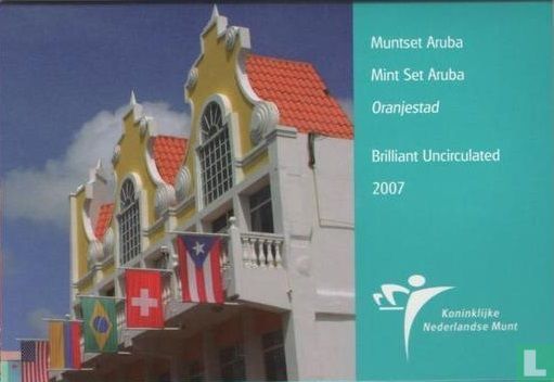 Aruba jaarset 2007 "Oranjestad" - Afbeelding 1