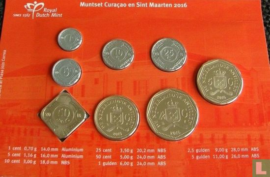 Netherlands Antilles mint set 2016 "100 years Maduro & Curiel's bank" - Image 2