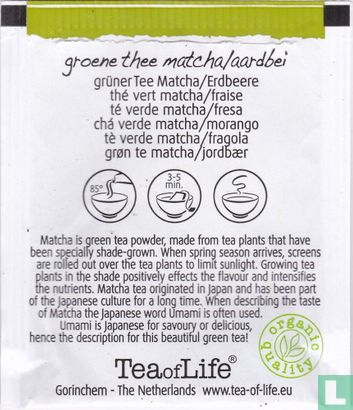 green tea matcha/strawberry - Bild 2