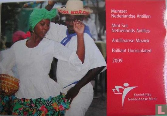 Nederlandse Antillen jaarset 2009 "Antillean music" - Afbeelding 1