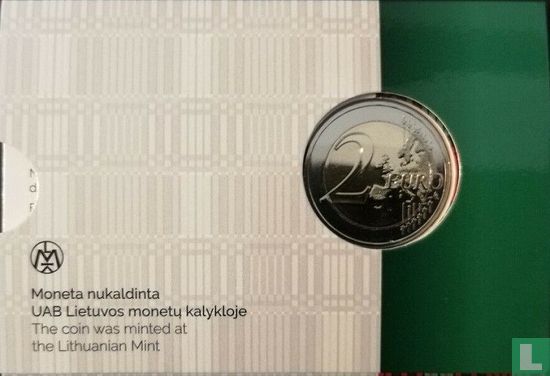 Lituanie 2 euro 2019 (coincard) "Samogitia" - Image 2