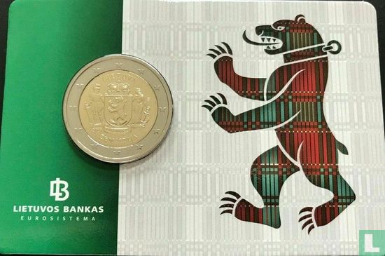 Lituanie 2 euro 2019 (coincard) "Samogitia" - Image 3