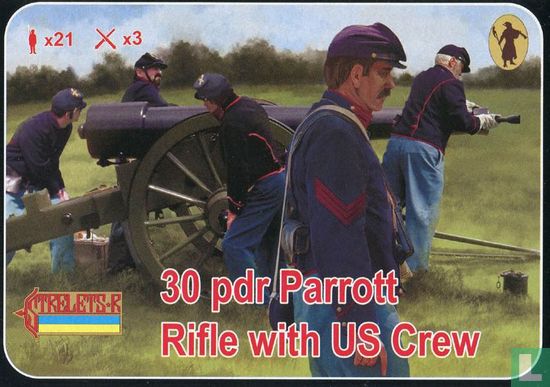 30pdr Parrott Rifle with US Crew - Image 1