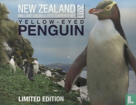 Neuseeland KMS 2011 "Yellow - eyed penguin" - Bild 1