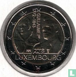 Luxembourg 2 euro 2018 (Sint Servaasbrug) "175th anniversary Death of Grand Duke William I" - Image 1