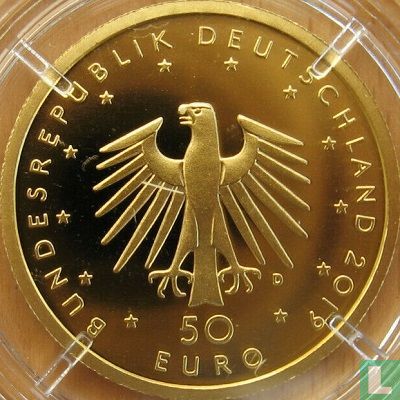 Duitsland 50 euro 2019 (D) "Fortepiano" - Afbeelding 1