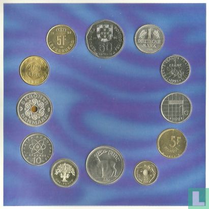 Meerdere landen set "Europa - 1992 European community coin collection" - Afbeelding 2