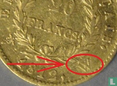 France 20 francs 1812 (W) - Image 3